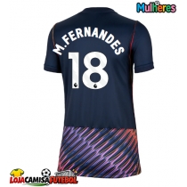 Camisa de Futebol Tottenham Hotspur Mateus Fernandes #18 Equipamento Secundário Mulheres 2026-27 Manga Curta